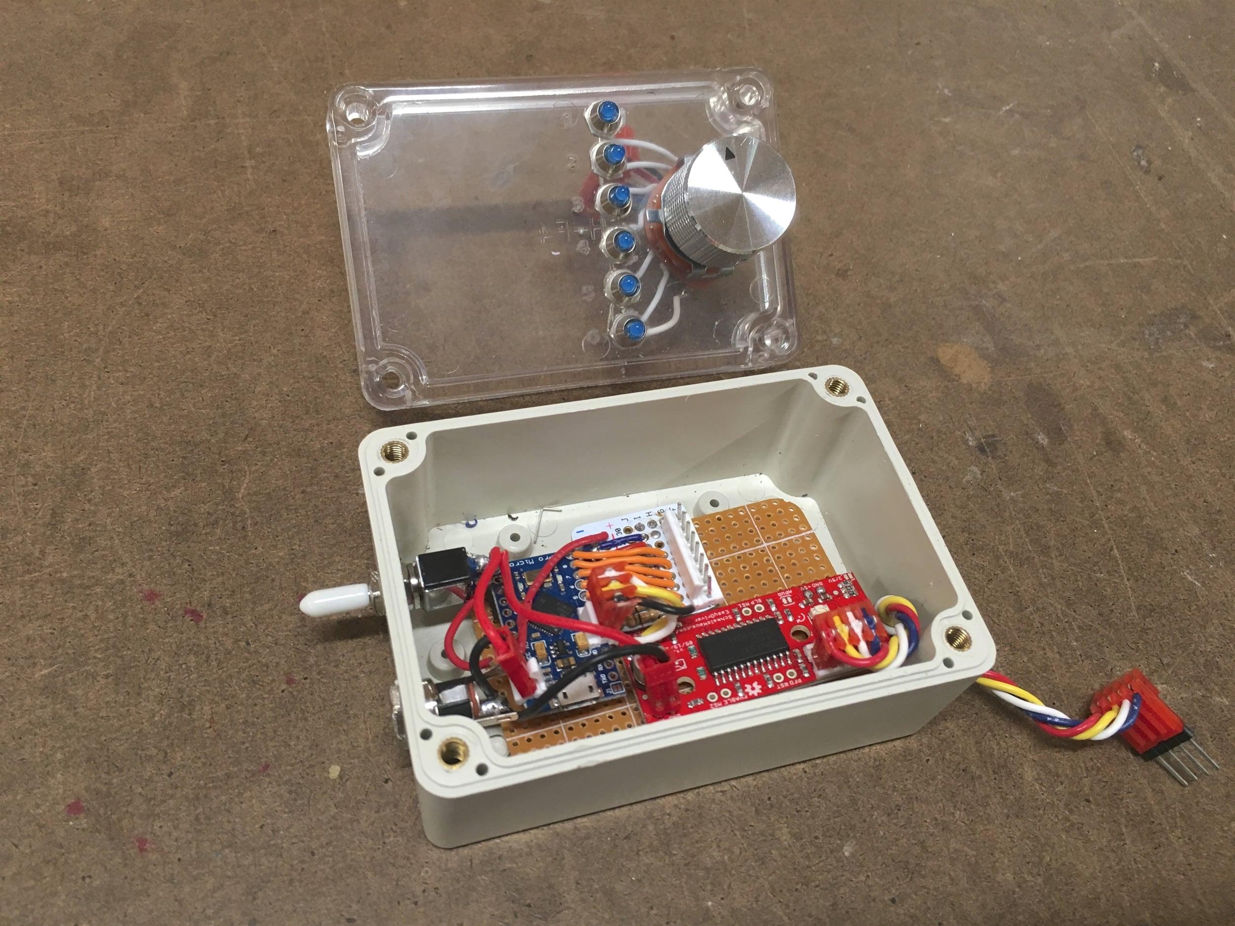 picture of the stepper motion timelapse controller
